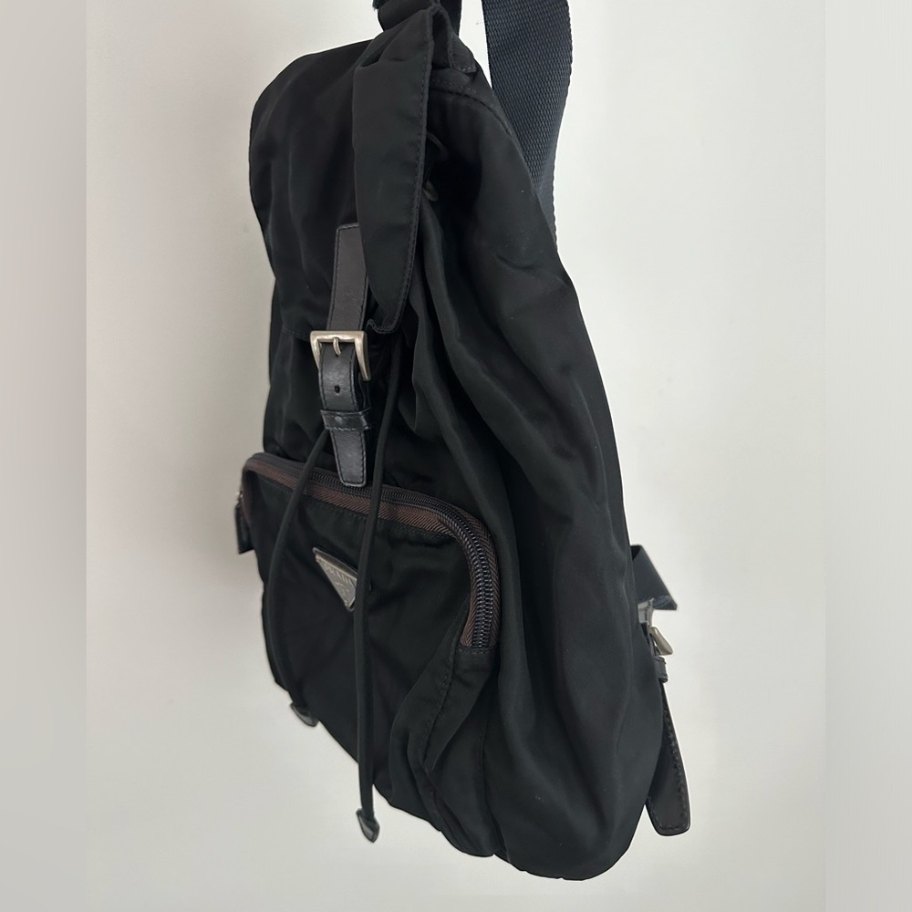 Prada Nylon Black Backpack Medium - image 8
